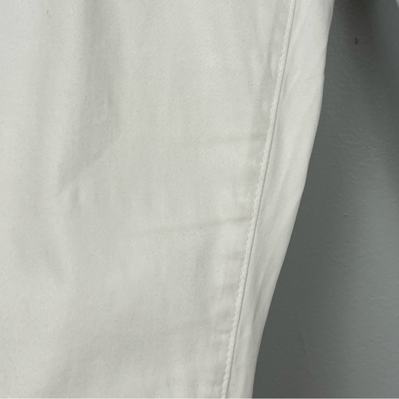 Adriano Goldschmied white The Prima mid-rise cigarette pants, size 31. - Picture 9 of 11